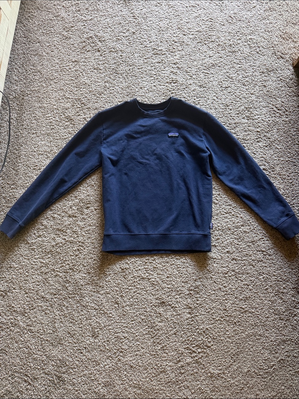Patagonia Dark Navy Crewneck Sweatshirt Medium